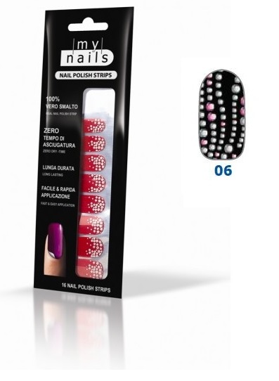 MY NAILS NAILS POLISH STRIPS 06 - 16 UNGHIE ADESIVE - farmasorriso.com
