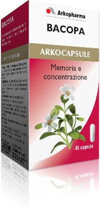 ARKO CAPSULE BACOPA 45 CAPSULE VEG - farmasorriso.com