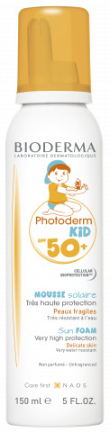PHOTODERM KID MOUSSE SPRAY SOLARI BAMBINI PELLE SENSIBILE SPF50+ UVA39 - farmasorriso.com