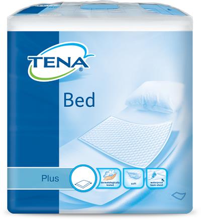 TRAVERSA PER INCONTINENZA NON RIMBOCCABILE TENA BED PLUS 60X40CM 40 PEZZI - farmasorriso.com