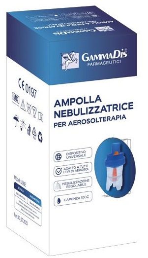 AMPOLLA AEROSOL PLASTICA GAMMADIS 1 PEZZO - farmasorriso.com