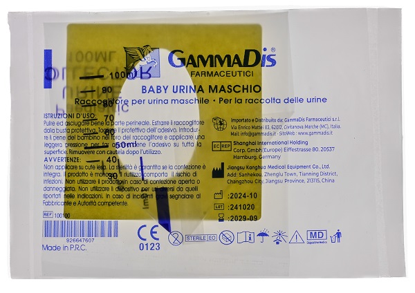 CONTENITORE URINA BABY MASCHIO GAMMADIS - farmasorriso.com