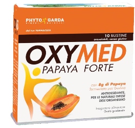 OXYMED PAPAYA FORTE 10 BUSTINE DA 8 G - farmasorriso.com