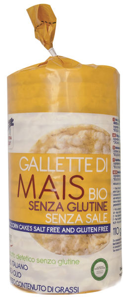 FSC GALLETTE DI MAIS SENZA SALE BIOLOGICHE 110 G - farmasorriso.com