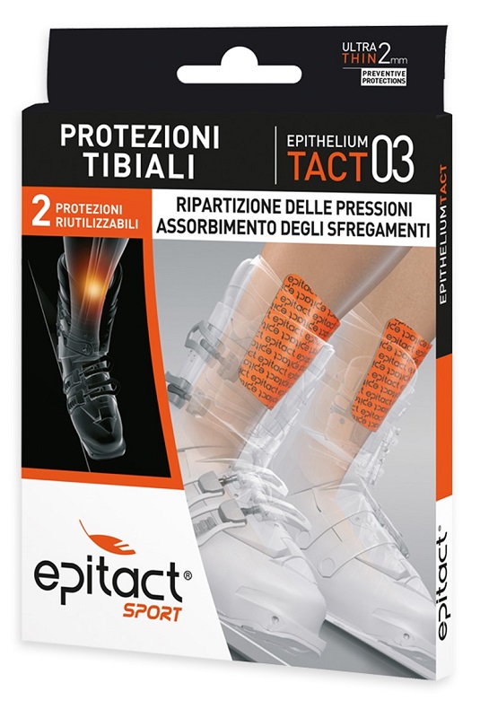 EPITACT SPORT PROTEZIONE TIBIALI 2 PEZZI - farmasorriso.com