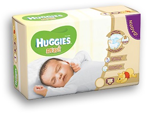 PANNOLINO HUGGIES EXTRA CARE BEBE' BASE 1 28 PEZZI - farmasorriso.com