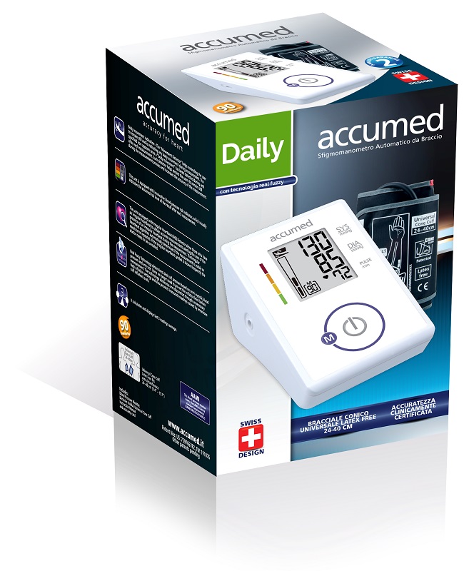 ACCUMED DAILY MISURATORE DI PRESSIONE DA BRACCIO - farmasorriso.com
