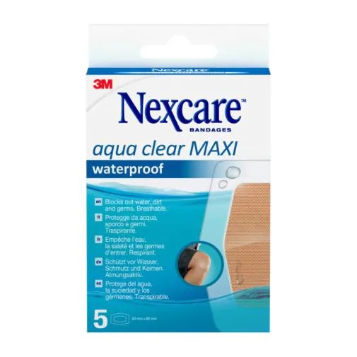 CEROTTO NEXCARE AQUA 360 60X89 MAXI 5 PEZZI - farmasorriso.com