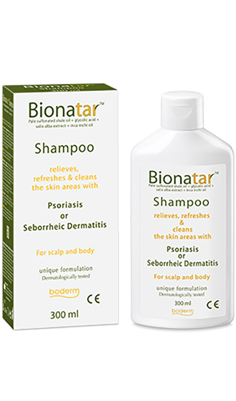 BIONATAR SHAMPOO INDICATO IN PRESENZA DI SINTOMI DI PSORIASI E DERMATITE SEBORROICA 200 ML - farmasorriso.com