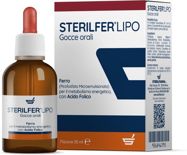 STERILFER LIPO GOCCE 30 ML - farmasorriso.com