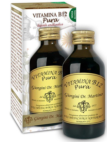 VITAMINA B12 PURA 100 ML LIQUIDO ANALCOLICO - farmasorriso.com