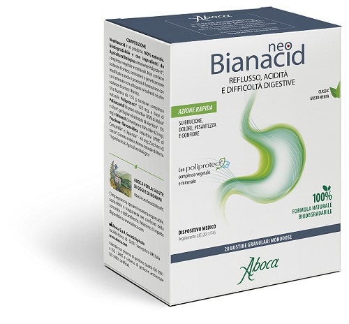 NEOBIANACID 20 BUSTINE MONODOSE 1,55 G - farmasorriso.com