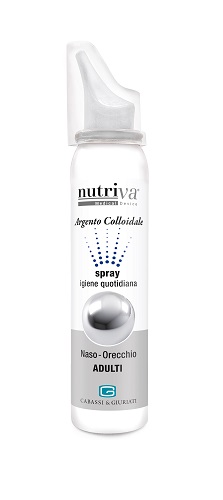 NUTRIVA ARGENTO COLLOIDALE NASO/ORECCHIE 100 ML - farmasorriso.com