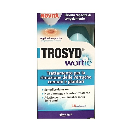 TROSYD WORTIE CRIOGENIZZANTE VERRUCHE COMUNI/PLANTARI 50 G - farmasorriso.com