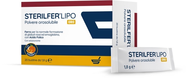 STERILFER LIPO ORO 20 BUSTINE - farmasorriso.com