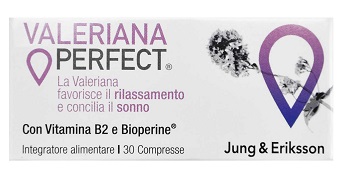 VALERIANA PERFECT JUNG & ERIKSSON 30 COMPRESSE - farmasorriso.com