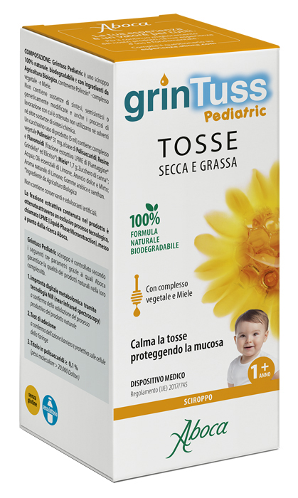 GRINTUSS PEDIATRIC SCIROPPO 180 G - farmasorriso.com