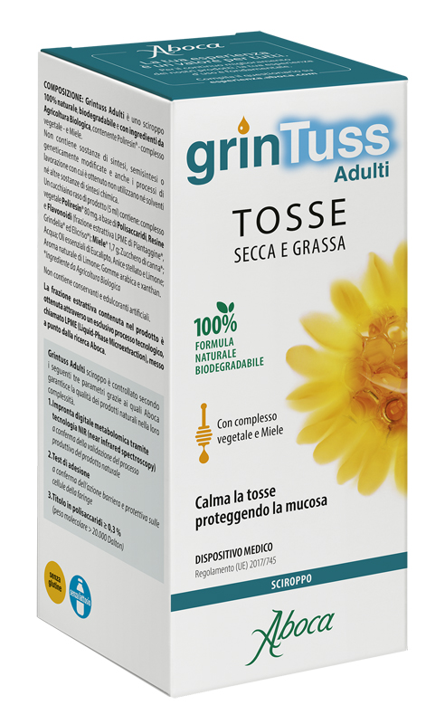 GRINTUSS ADULTI SCIROPPO 180 G - farmasorriso.com