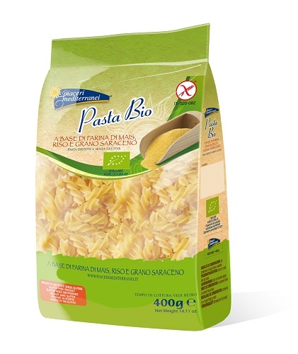 PIACERI MEDITERRANEI FUSILLI BIO 400 G - farmasorriso.com