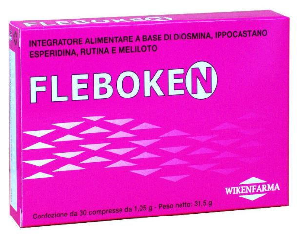 FLEBOKEN 30 COMPRESSE - farmasorriso.com
