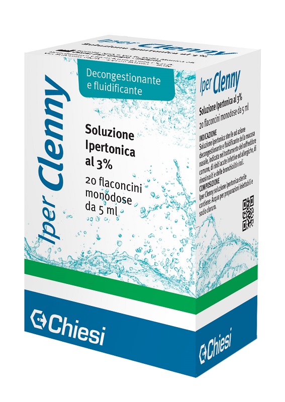 IPER CLENNY SOLUZIONE IPERTONICA MONODOSE 20 FLACONI 2 ML - farmasorriso.com