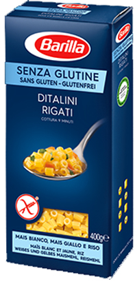 BARILLA DITALINI RIGATI 400 G - farmasorriso.com