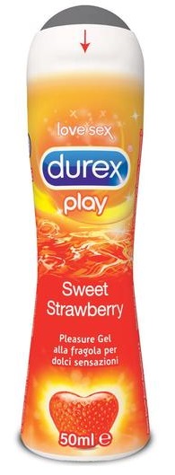 DUREX FRAGOLA GEL LUBRIFICANTE 50 ML - farmasorriso.com