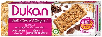 DUKAN EXPERT BISCOTTO CRUSCA GOCCE DI CIOCCOLATO 225 G - farmasorriso.com