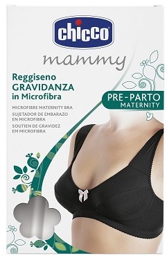 CHICCO MAMMY REGGISENO MICROFIBRA GRAVIDANZA NERO 3C - farmasorriso.com