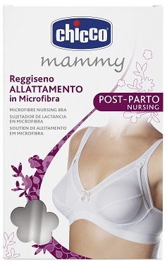 CHICCO MAMMY REGGISENO MICROFIBRA ALLATTAMENTO BIANCO 4C - farmasorriso.com
