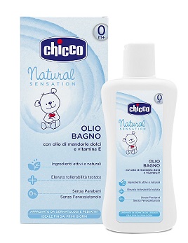 CHICCO OLIO BAGNO NATURAL SENSATION 200 ML - farmasorriso.com