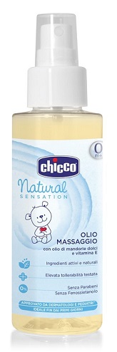 CHICCO OLIO MASSAGGIO NATURAL SENSATION 100 ML - farmasorriso.com