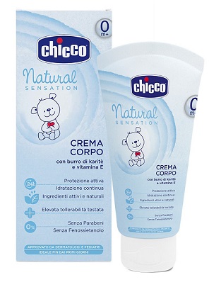 CHICCO CREMA CORPO NATURAL SENSATION 150 ML - farmasorriso.com