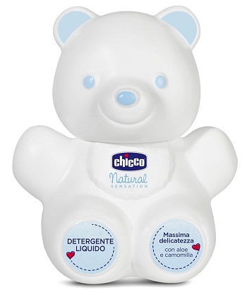 CHICCO DETERGENTE LIQUIDO ORSETTO NATURAL SENSATION 300 ML - farmasorriso.com
