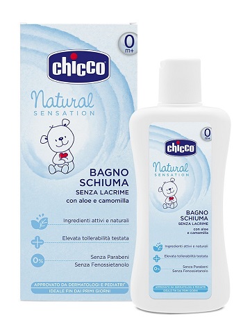 CHICCO BAGNOSCHIUMA NATURAL SENSATION 500 ML - farmasorriso.com