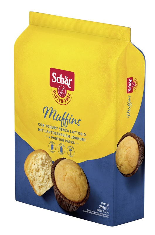 SCHAR MUFFINS SENZA LATTOSIO 4 PORZIONI DA 65 G - farmasorriso.com