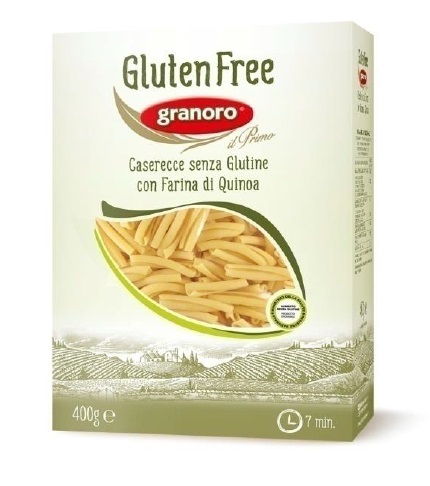 GLUTEN FREE GRANORO CASERECCE 400 G - farmasorriso.com