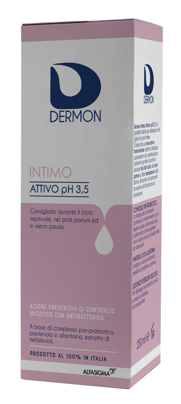 DERMON INTIMO ATTIVO 250 ML - farmasorriso.com