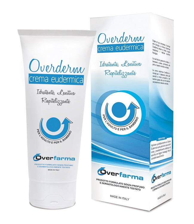 OVERDERM CREMA EUDERMICA IDRATANTE LENITIVA PER ADULTI E BAMBINI 75 ML - farmasorriso.com