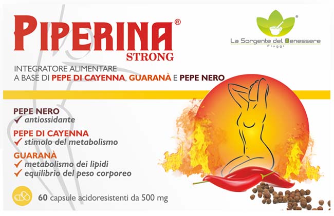 PIPERINA STRONG 60 CAPSULE - farmasorriso.com