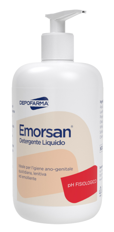 EMORSAN DETERGENTE LIQUIDO IGIENE ANO-GENITALE PH FISIOLOGICO 500 ML - farmasorriso.com