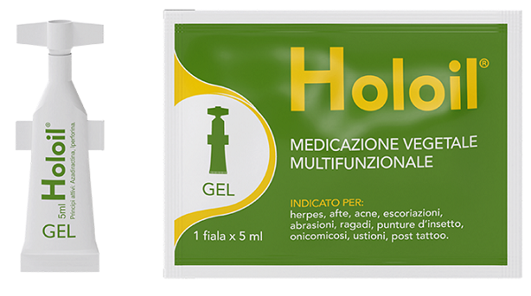 HOLOIL MONODOSE GEL TERMOSOFFIATA 1 FIALA 5ML - farmasorriso.com