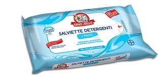 SANO E BELLO SALVIETTE DETERGENTI TALCO 50 MAXI SALVIETTE - farmasorriso.com
