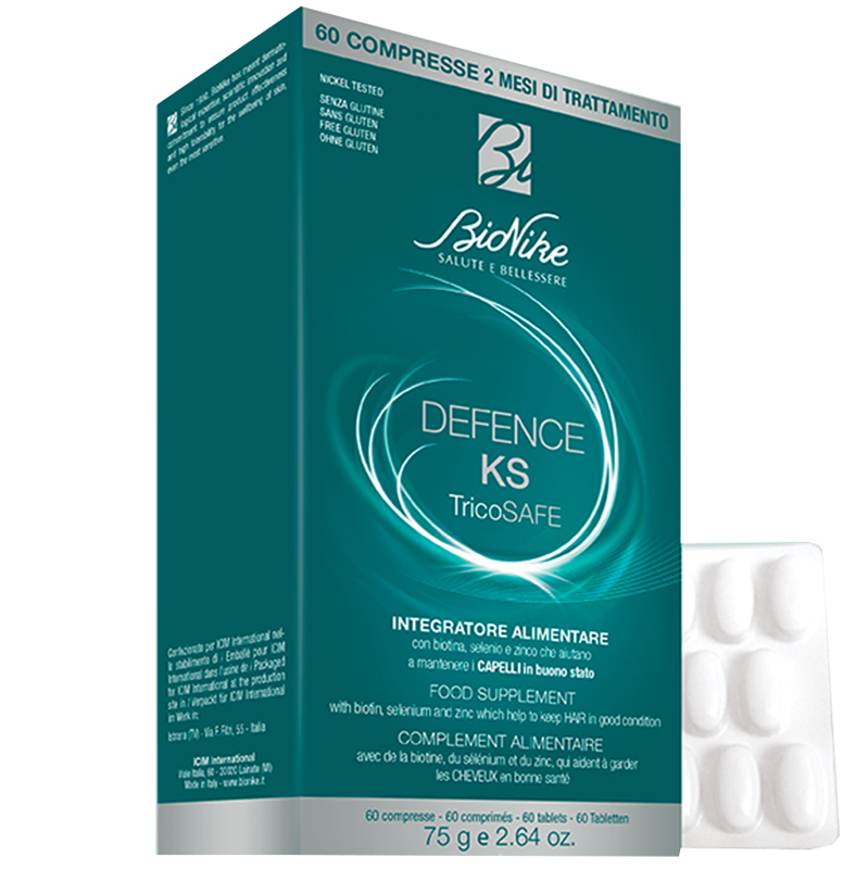 DEFENCE KS TRICOSAFE 36 COMPRESSE - farmasorriso.com