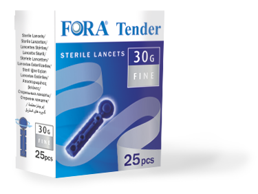 LANCETTE PUNGIDITO FORA TENDER 30 GAUGE 25 PEZZI - farmasorriso.com