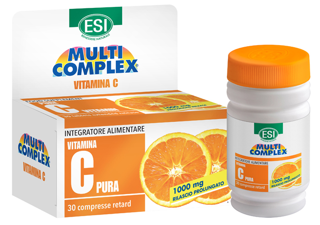 ESI MULTICOMPLEX VITAMINA C PURA 1000 MG RETARD 30 COMPRESSE - farmasorriso.com