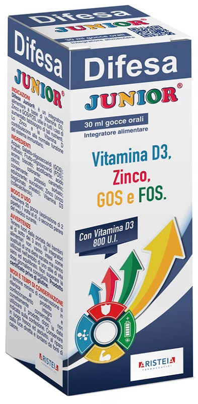 DIFESA JUNIOR GOCCE ORALI 30 ML - farmasorriso.com