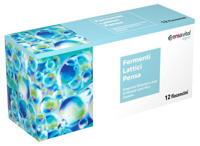 FERMENTI LATTICI PENSA 12 FLACONCINI DA 7 ML - farmasorriso.com