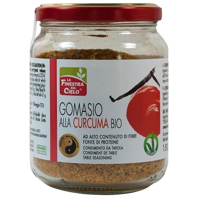 GOMASIO ALLA CURCUMA BIO 150 G - farmasorriso.com