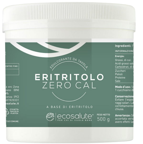 ERITRITOLO ZERO CAL 500 G - farmasorriso.com